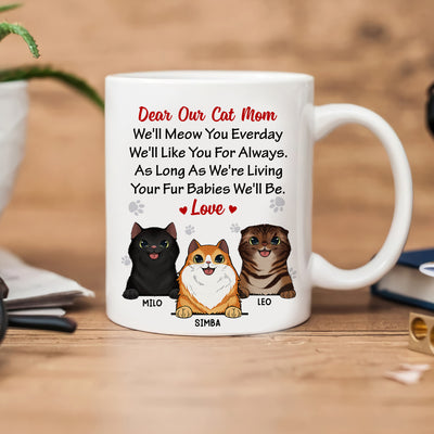 89Customized We'll Meow You Everyday Personalized Mug