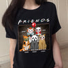 89Customized Friends Horror Cat Personalized Tshirt