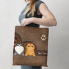 89Customized Cat Lovers Personalized Canvas Cloth Tote Bag