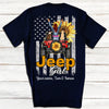 89Customized Personalized 2D Shirt Back Jeep Girl American Flag Dog