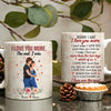 89Customized I love you more than the bad days ahead of us Valentine's Day Gift for Lovers Husband Wife Couple Personalized Mug