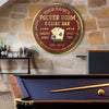 89Customized Poker room & cigar bar Great men play poker and smoke cigars Customized Wood Sign