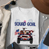 89Customized Squad goal 4th of July Jeep and Girl Dog Customized Shirt