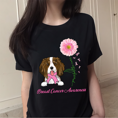 89Customized Paws for the cure breast cancer awareness dog personalized shirt