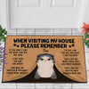 89Customized Cat Lovers Personalized Doormat