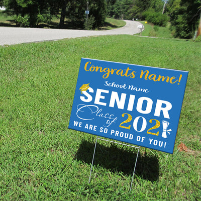 89Customized Personalized Yard Sign Senior Congrats Grad 2021