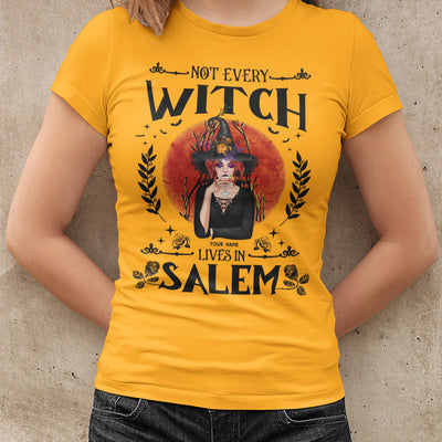 89Customized Not every witch lives in Salem Customized Shirt