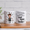 89Customized I Solemnly Swear That I Will Read More Books Personalized Mug