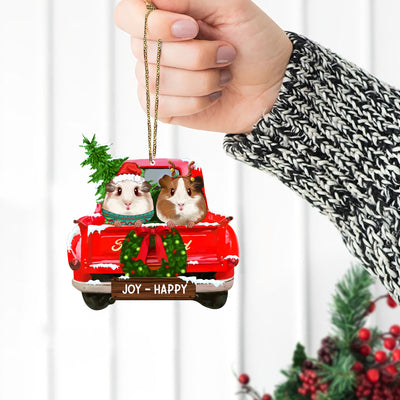 89Customized Guinea Pig Lovers Personalized Ornament