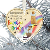 Wait for me, I'll meet you at the rainbow bridge- Personalized Ornament