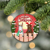 89Customized Merry Christmas From Horses Personalized One Sided Ornament