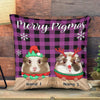 89Customized Merry Pigmas Guinea Pig Lovers Personalized Pillow