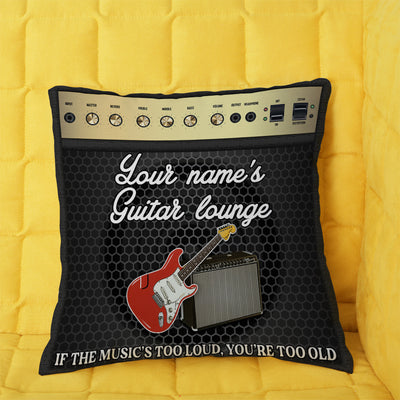 89Customized 3D amp guitar personalized pillow