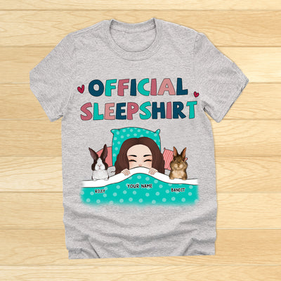89 Official Customized Sleepshirt - Personalized 89Customized Lovers Rabbit Shirt