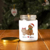 89Customized You're my favorite cardio workout Funny Gingerbread Couple Personalized Candle