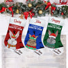 89Customized I Believe In Santa Paw Rabbits Personalized Christmas Stocking