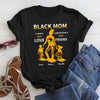 89Customized Black Dad A Son's first Hero A Daughter first Love Black Mom A Son's first Love A Daughter first Friend Shirt