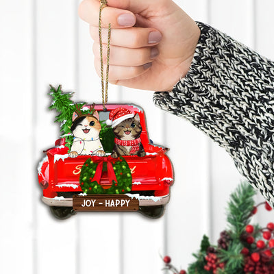 89Customized Cat Lover Personalized Christmas Ornament