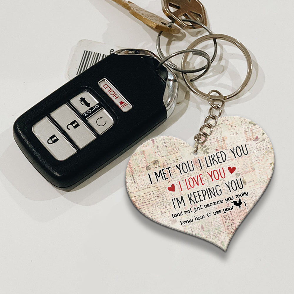89Customize Funny Couple Personalized Keychain