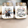 89Customized Always Sisters Wizard Best Friends Personalized Candle