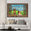 89Customized Horses By The Window Personalized Poster