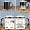 89Customized I promise to always be by yourside Ver.2 Funny Gift for Him Gift for Her Couple Personalized Mug