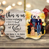 89Customized This Is Us A Little Bit Crazy A Little Bit Loud And A Whole Lot Of Love Personalized Ornament