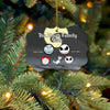 89Customized The nightmare family personalized ornament
