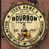89Customized Bourbon & cigar bar mellow and mild Customized Wood Sign