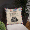 89Customized Dear Mommy I can't wait to meet you personalized pillow