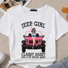 89Customized Classy & Sassy Jeep Girl Personalized Shirt