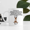 89Customized Thank You For Being My Farrier Donkey Personalized Mug