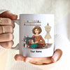 89Customized A day spent sewing is a good day Personalized Mug