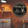 89Customized Whiskey Bar and Dog Customized Wood Sign