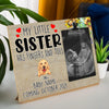 89Customized Our little sister/brother has fingers and toes personalized photo clip frame