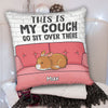 89Customized This Is My Couch Rabbit Lovers Personalized Pillow