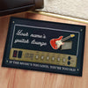 89Customized Vintage AMP guitar personalized doormat