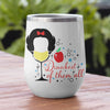 89Customized Snow Wine Drunkest of them all (No straw included) Wine Tumbler