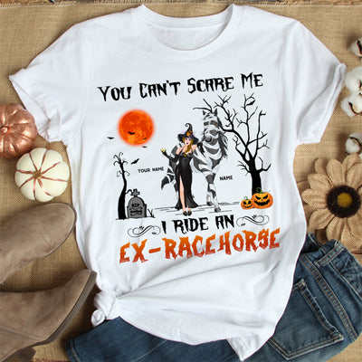 89Customized You Can't Scare Me I Ride a Mare Personalized Shirt