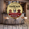 89Customized Hope you brought champagne and dog treats Customized Wood Sign