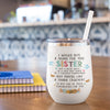 89Customized I love you to the ocean and back (No straw included) Wine Tumbler