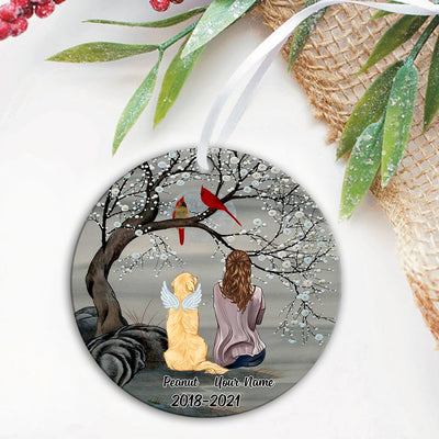 89Customized Personalized Ornament Dog Memorial