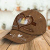 89Customized Chickens leather personalized 3D cap