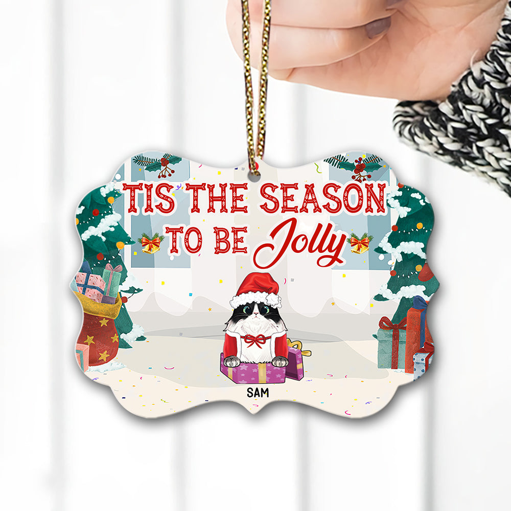 89Customized Tis the Season to Be Jolly Personalized Ornament