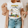 89Customized Grandma reasons to bee happy Tshirt