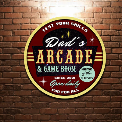 89Customized Arcade game room Customized Wood Sign