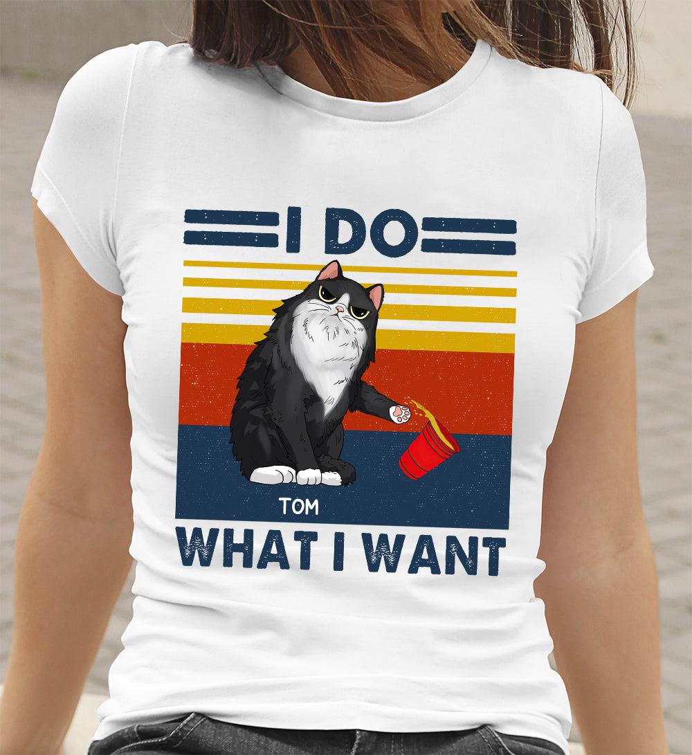 89Customized I do what I want Personalized Shirt