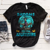 89Customized Brooms are for amateurs dinosaur version halloween personalized shirt