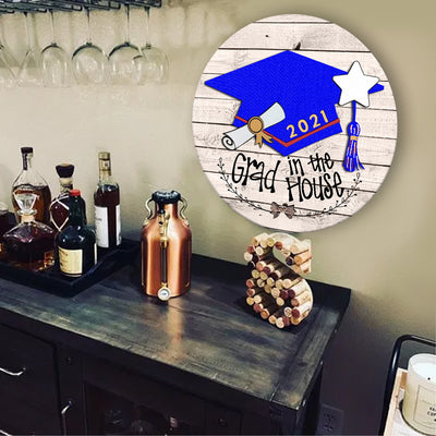 89Customized Personalized Wood Sign Star Grad In The House 2021