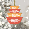 89Customized Vintage bowls Christmas personalized Ornaments